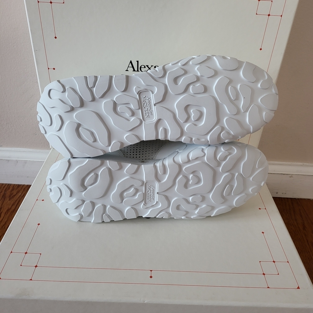 Alexander McQueen White Athletic Shoes - Picture 9 of 11